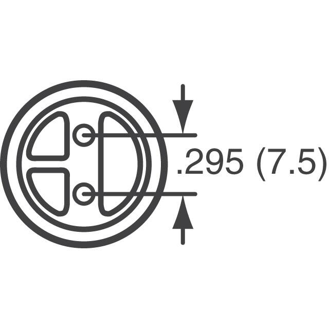 EKMG101ELL331ML25S United Chemi-Con  Condensateurs électrolytiques en aluminium